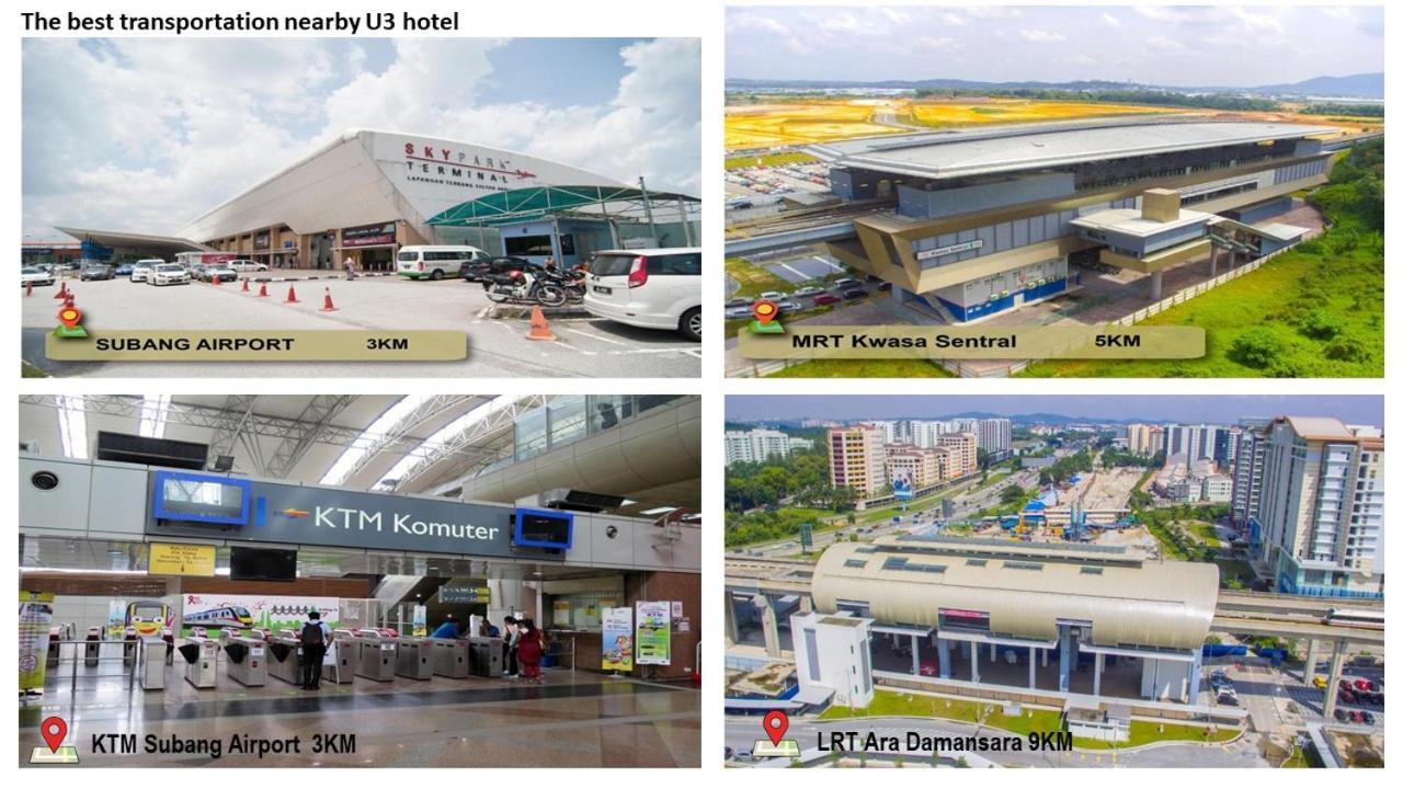 U3 Hotel Субанг Джая Екстериор снимка