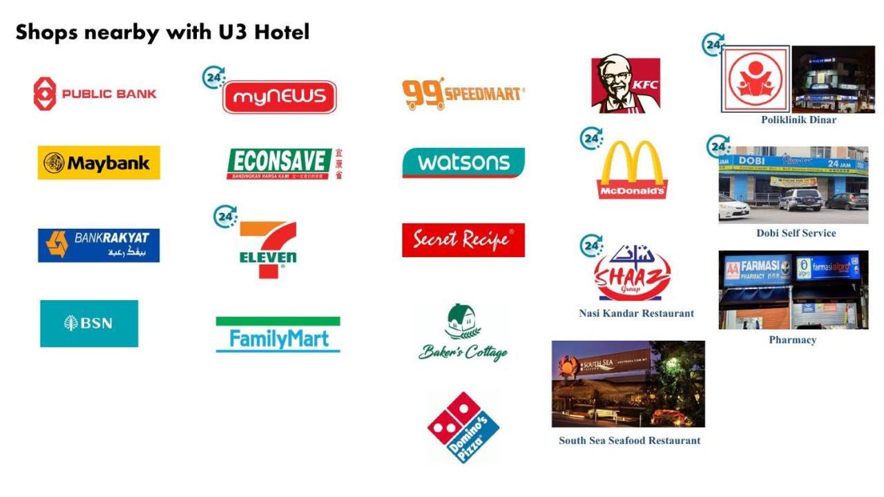 U3 Hotel Субанг Джая Екстериор снимка