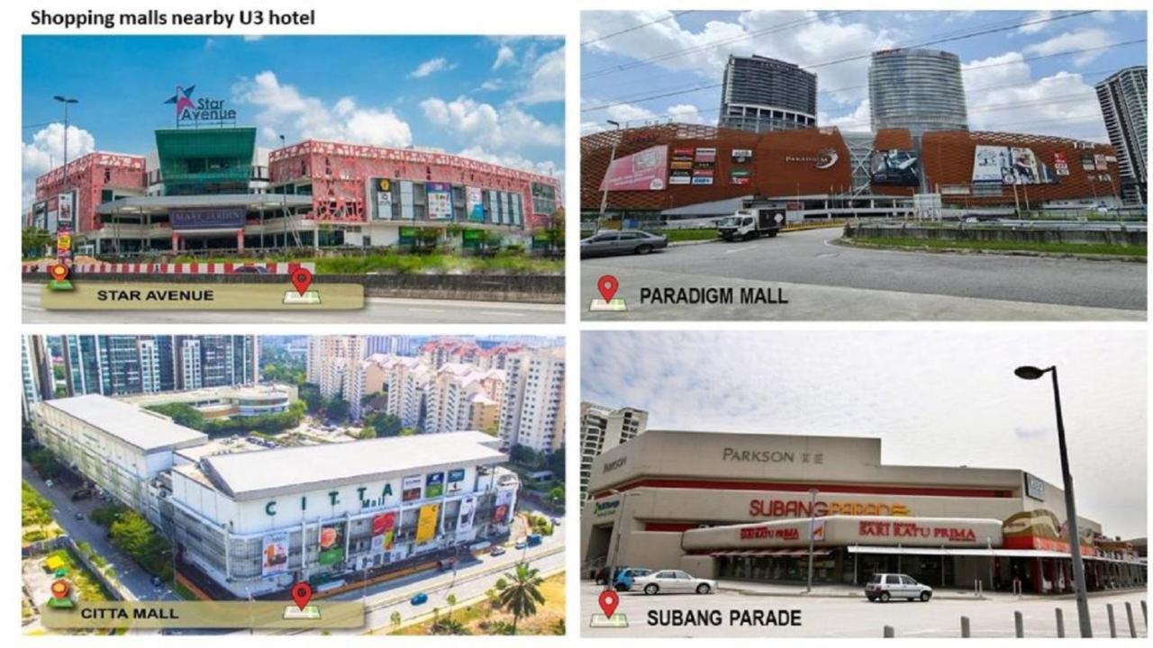 U3 Hotel Субанг Джая Екстериор снимка